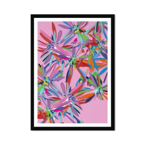 Sea Aster Pink Abstract Fine Art Print