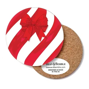 Christmas Bauble Shaped Melamine Coaster