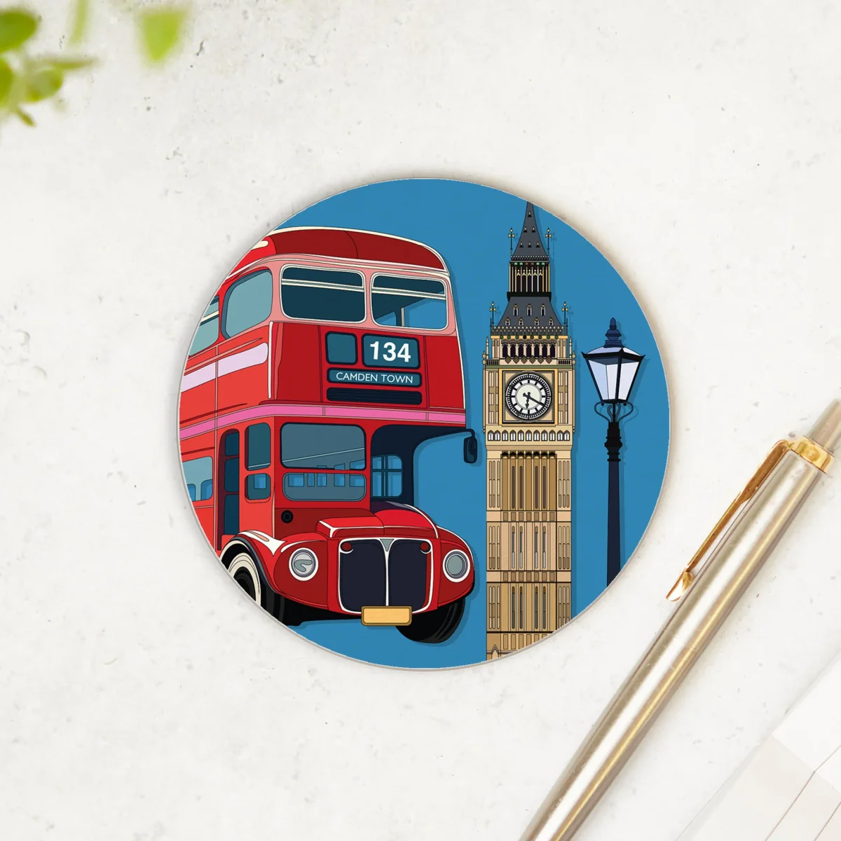 Big Ben and London Bus London Coaster - Image 7