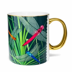 Dragonflies Mug Bone China Mug