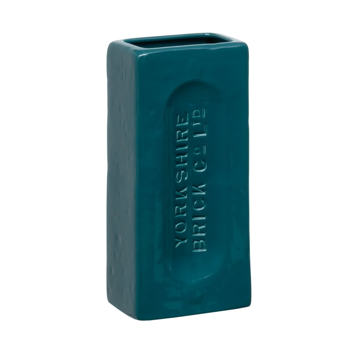 Yorkshire Brick Vase Teal