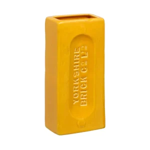 Yorkshire Brick Vase Yellow