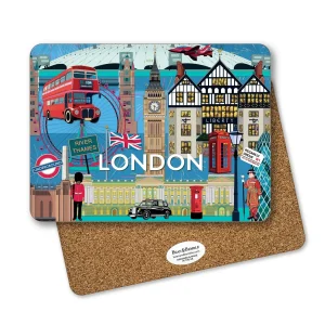 Rectangular Placemat - London Cityscape