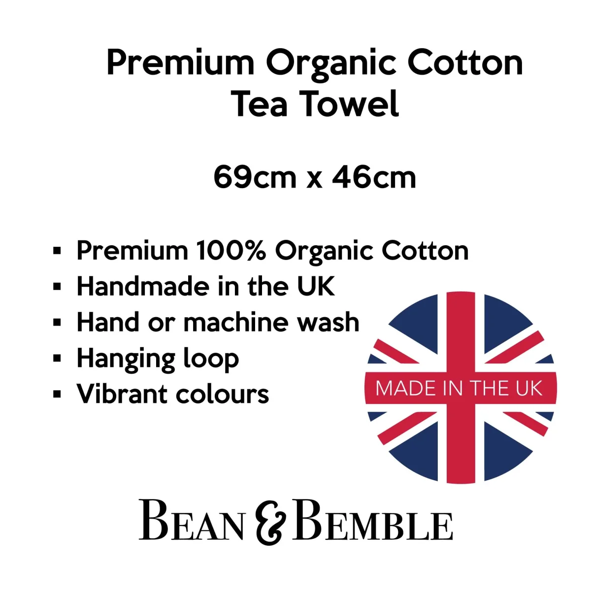Tea Towel Colourful London Cityscape - Image 5